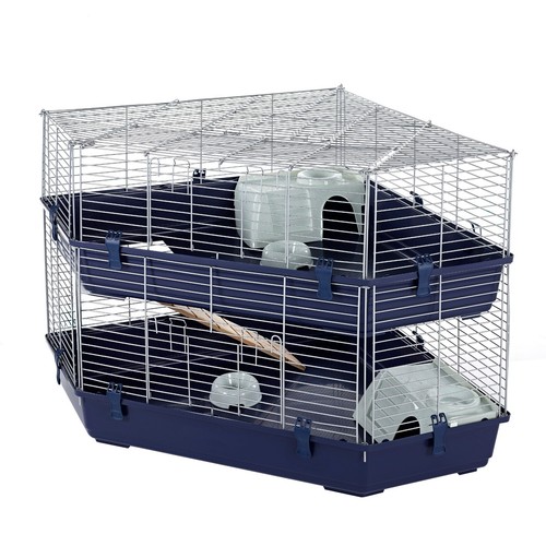 Rabbit guinea pig cage - pig, corner