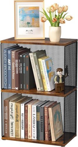 Tier small bookshelf for - 2-tier,