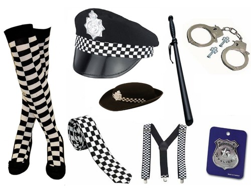 Adults police man costume - police,