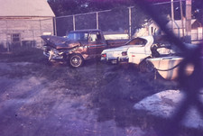 LOT x2 - Wrecked Truck & Cars