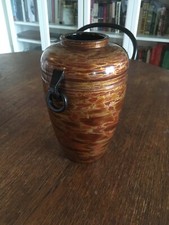 Mid-Century Japanese  Lacquerware Vase