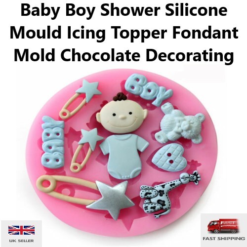 Baby silicone mould icing - baby,