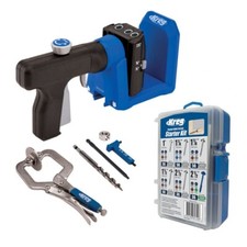 Kreg Pocket-Hole Jig 520PRO with Pocket-Hole Screw Starter Kit SK04 - KPHJ520PRO