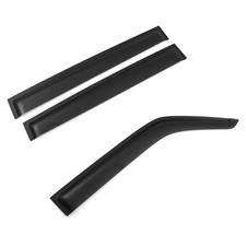 RD3221 BLACK WIND DEFLECTORS