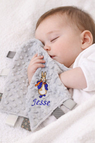 Personalised baby taggie - personalised,
