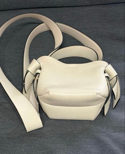 Acne studios musubi white tote - acne,