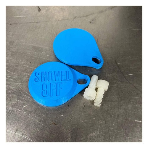 Shovelhead exhaust port cover - exhaust,