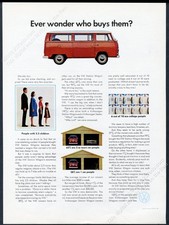 1969 VW bus red microbus photo