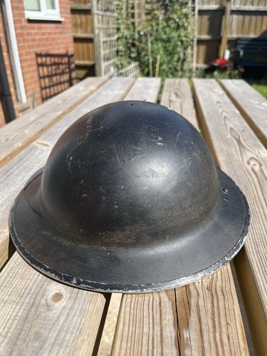 Ww2 brodie helmet dated - ww2, 2