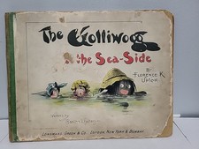 1898 "The Golliwogg At The Sea-Side" Florence K. Upton Children's Book 1st Ed.