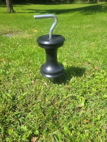 Garden hose guide hang up - hose, no