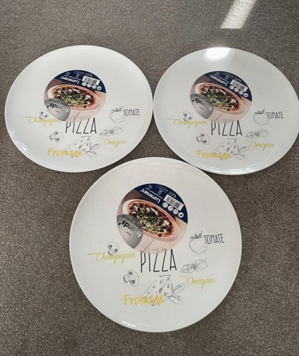 Pizza plate luminarc friends - plate,