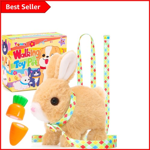 Interactive plush bunny - interactive, toy