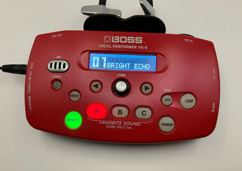 Boss vocal performer - vocal,