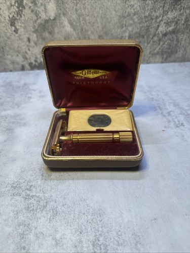 Gillette 1947 aristocrat gold - 1947,