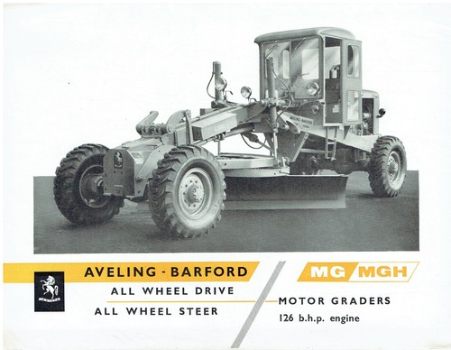 Aveling barford mgh - mg,