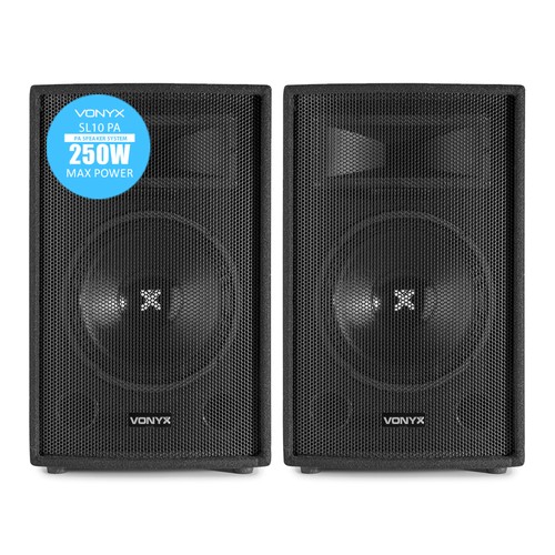Vonyx sl10 passive pa - 10",