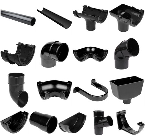 Half round 112mm guttering - round,