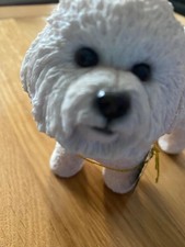 Bichon Frise 4 inches tall
