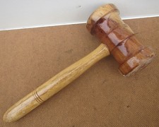 Vintage Wooden Mallet / Gavel