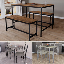 Wooden Dining Table & Chair