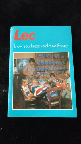 Lec fridge freezer - fridge, guidebook