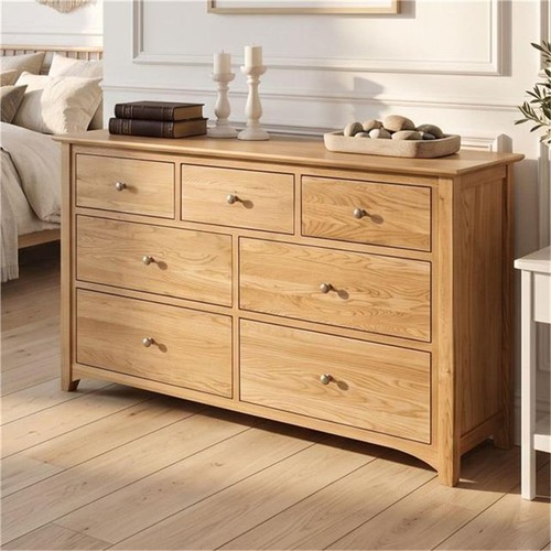 Solid oak over chest of - solid, 3