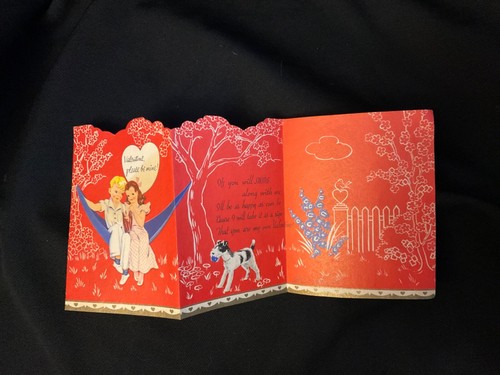 Vintage terrier couple - couple, in