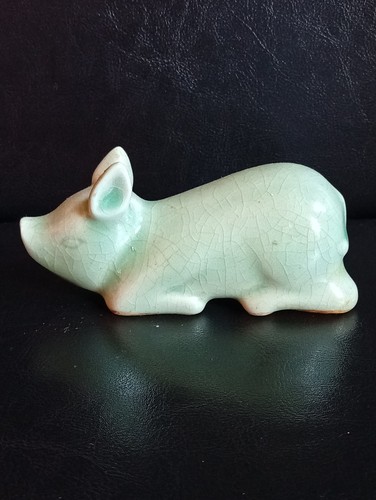 Vintage celadon crackle - vintage, glazed