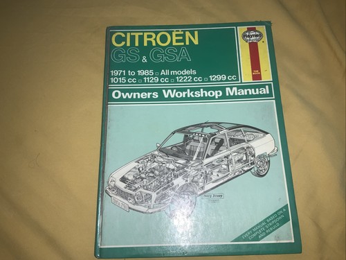 Citroen gsa haynes owners - citroen,