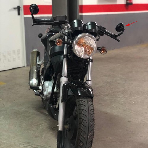 Black motorcycle round - motorcycle,