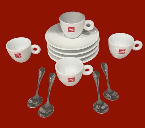 Illy espresso cups saucers - cups, &
