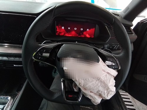 Steering wheel skoda octavia - wheel,