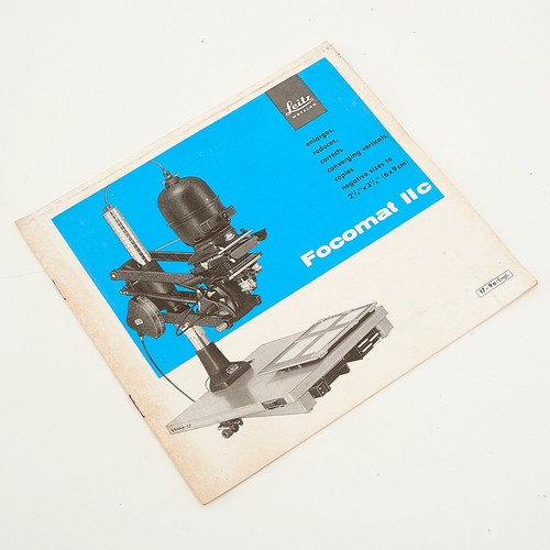 Leitz focomat iic enlarger - focomat,