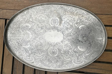 FLORAL+LEAF CHASED SILVER