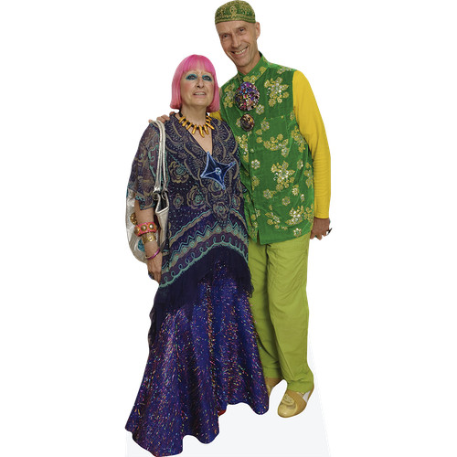 Zandra rhodes and andrew - and,