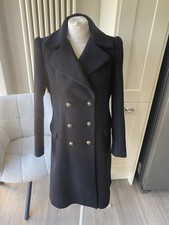 ZARA MILITARY BLACK 75% WOOL