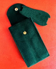 ROLEX Green Velvet Pouch for