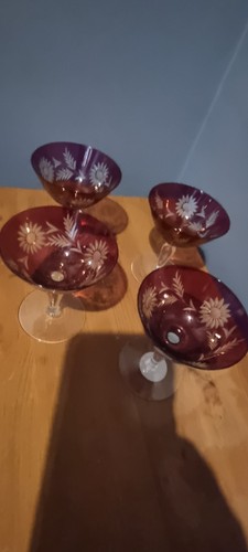 Set red etched - set, of