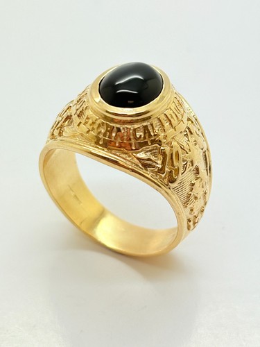9ct yellow solid gold black - 9ct,