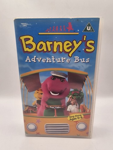 Barney adventure bus vhs - adventure,