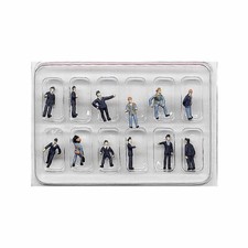 N Gauge Station Staff and