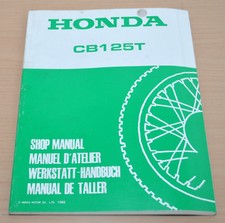 Werkstatthandbuch HONDA CB 125