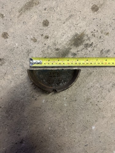 Cast iron gutter inch - cast,