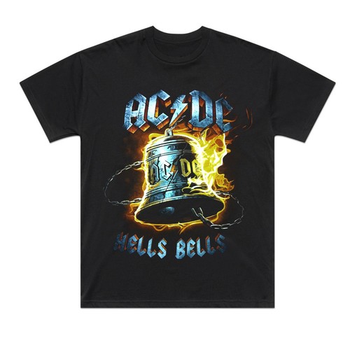 Acdc hells bells shirt - acdc, ac/dc