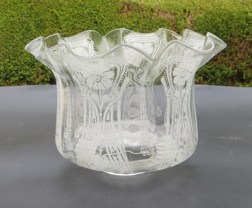 Antique art nouveau - nouveau, etched