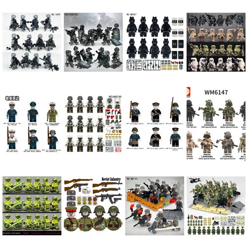 Lego soldier army - army, ww2