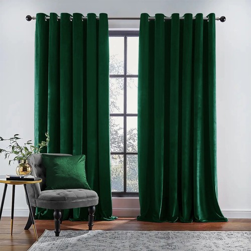 Velvet blackout curtains - blackout,
