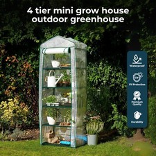4 Tier Mini Grow House Outdoor