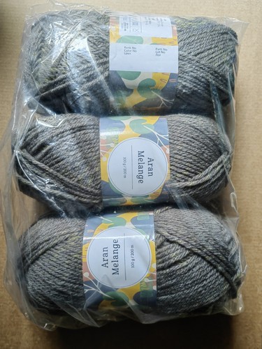 Aran melange wool blend - aran,